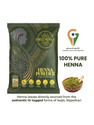 FIRST PLANT Premium Rajasthani HENNA POWDER, ORGANIC Henna for Hair Colour and Hair Care (200 g)