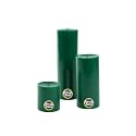 First Row Aromatic Fables Scented Pillar Wax Candles with Tray Stand (Chelsea, 8x6x3 Inch) - Set of 3
