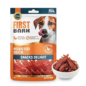 dog treats for adult dog amp puppy  snack delights duck jerky for dogs small dogs amp shih tzu  dog snacks amp puppy treats  roasted duck 70g x4