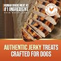 Dog Treats for Adult Dog &amp; Puppy – Healthy Chews Chicken &amp; Cod Fish Jerky for Dogs, Small Dogs &amp; Shih Tzu | Dog Snacks &amp; Puppy Treats – Chicken &amp; Cod Sandwich (70g) x4