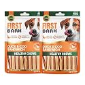 Dog Treats for Adult Dog &amp; Puppy – Healthy Chews Duck &amp; Cod Fish Jerky for Dogs, Small Dogs &amp; Shih Tzu | Dog Snacks &amp; Puppy Treats – Duck &amp; Cod Sandwich (70g) x2