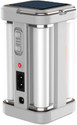 FIRSTLIKE Rechargeable 4 Side Tube With 2 Multiple Mode Extra Bright DC / Solar Lantern 7 hrs Lantern Emergency Light