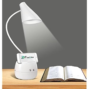 study table lamp rechargeable led desk lamp touch control table lampstationary holder amp mobile stand eye-caring smart lamp with usb charging 5 in one cap style  pen stand