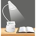 Study Table Lamp Rechargeable Led Desk Lamp, Touch Control Table Lamp,Stationary Holder &amp; Mobile Stand, Eye-Caring Smart Lamp with USB Charging (5 in One Cap Style + Pen Stand)