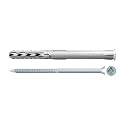 fischer Frame Fixing SXR 3/8" x 4" (10x100 mm) Wall Anchors with Screws TRX Head Push-Through Installation for Solid and Hollow Materials - 50 Pcs
