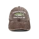 Fish Fear Me Women Want Me Embroidered Baseball Caps for Men Boy