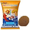 High Protein Floating Fish Feed Pellets 1.2 Mm, 450 Gram | Premium Pond Fish Food | Aquaculture Feed for Koi, Goldfish, Oscar, Tilapia, Carp, Catfish &amp; Edible Fishes | Fast Growth &amp; Easy Digestion