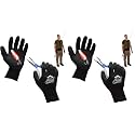 Fish Handling/Cleaning Gloves Textured Grip Palm Soft Lining Fillet Gloves – One Size Fits Most L to XL