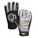 Fish Monkey Free Style Custom Fit Glove (Grey Water Camo, Large)