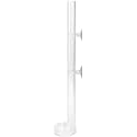 Fish Shrimp Feeder Tube and Plate Acrylic Clear Feeding Tube Aquarium Feeder for Crystal Shrimp Tropical Fish(40cm)