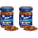 Fisher Chef's Naturals Pecan Halves 23 oz 100% Resealable Jar, Unsalted Raw Nuts for Cooking, Baking & Snacking, Healthy Snacks for Adults, Vegan Protein, Keto Snack, Gluten Free Raw Pecans Halves