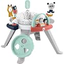 Fisher-Price Baby to Toddler Toy 3-in-1 Spin &amp; Sort Activity Center and Play Table with 10+ Activities, Happy Dots