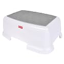 Fisher-Price™ Toddler Step Stool – Non-Slip Textured Top, Wide Stable Base, Lightweight Potty Training Boost for Kids, Bathroom & Sink Stool for Toddlers