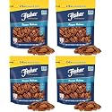 Fisher Unsalted Raw Pecan Halves, Non-GMO Vegan Keto Baking Nuts, 24 Ounce (Pack of 4)