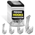 Fishing Hooks Freshwater - Trout - Crappie - Bluegill - Bass - Panfish - Walleye - Perch - Sunfish
