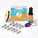Fishing Rod Tip Repair Kit with Glue/Supplies/Step-by-Step Instructions