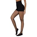 Fishnet Stockings for Women Tummy Control Tights Shapewear Leggings Shaper