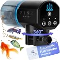 FISHNOSH Automatic Fish Feeder for Aquarium - New Generation 2026, Auto Food Dispenser with Timer for Small Tank, Big Aquariums & Pond, Model-ML