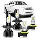Fit for 2012-2015 Toyota Tacoma Hi&Lo Fog Light Bulbs Combo