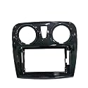 Fit 2Din 9Inch Car Radio Dashboard Stereo Frame Mounting Kit Fit For Renault Fit For Dacia, Symbol Sandero 2012-2018 Auto Parts(Glossy black)