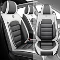 Fit for 95% of Cars SUVs Seat Covers,Car Seat Cover Protector,Waterproof Front Car Seat Covers(Standard-Gray&amp;White)