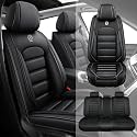 Fit for 95% of Cars SUVs Seat Covers,Car Seat Cover Protector,Waterproof Front &amp; Rear Car Seat Covers(Standard-Black)