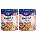 Fit & Flex Baked Crunchy Granola Mixed Fruit Oat Rich Cereal With High Protein & Fibre Ready To Eat Granola For Breakfast Real Freeze Dried Fruits Snacks As Seen On Shark Tank India 450 Gm (Pack of 2)
