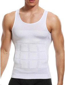 fit bee slim n lift slimming tummy tucker body shaper undershirt vest for men men shapewear