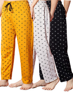 fit n fame pack of 3 cotton night dress pyjamapyjami for women comfort for m to xl set of 3 women pyjama