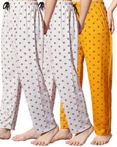 fit n fame pack of 3 cotton night dress pyjamapyjami for women comfort for m to xl set of 3 women pyjama