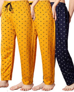 fit n fame pack of 3 cotton night dress pyjamapyjami for women comfort for m to xl set of 3 women pyjama