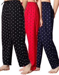 fit n fame pack of 3 cotton night dress pyjamapyjami for women comfort for m to xl set of 3 women pyjama