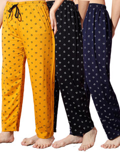 fit n fame pack of 3 cotton night dress pyjamapyjami for women comfort for m to xl set of 3 women pyjama
