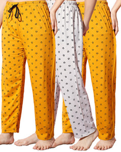 fit n fame pack of 3 cotton night dress pyjamapyjami for women comfort for m to xl set of 3 women pyjama