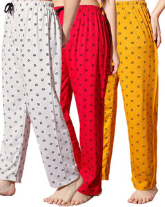 fit n fame pack of 3 cotton night dress pyjamapyjami for women comfort for m to xl set of 3 women pyjama