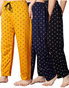 fit n fame pack of 3 cotton night dress pyjamapyjami for women comfort for m to xl set of 3 women pyjama