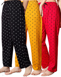 fit n fame pack of 3 cotton night dress pyjamapyjami for women comfort for m to xl set of 3 women pyjama