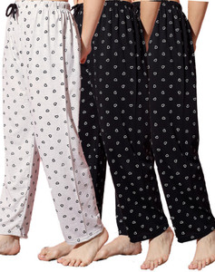 fit n fame pack of 3 cotton night dress pyjamapyjami for women comfort for m to xl set of 3 women pyjama