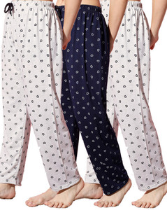 fit n fame pack of 3 cotton night dress pyjamapyjami for women comfort for m to xl set of 3 women pyjama