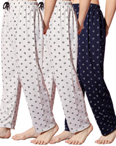 fit n fame pack of 3 cotton night dress pyjamapyjami for women comfort for m to xl set of 3 women pyjama