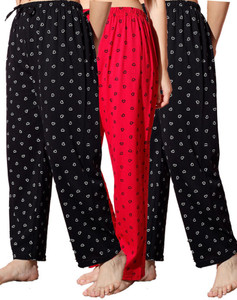 fit n fame pack of 3 cotton night dress pyjamapyjami for women comfort for m to xl set of 3 women pyjama