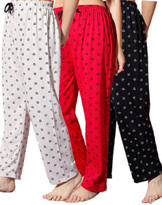 fit n fame pack of 3 cotton night dress pyjamapyjami for women comfort for m to xl set of 3 women pyjama