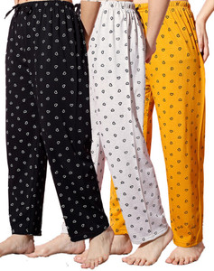 fit n fame pack of 3 cotton night dress pyjamapyjami for women comfort for m to xl set of 3 women pyjama