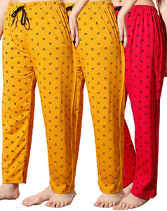 fit n fame pack of 3 cotton night dress pyjamapyjami for women comfort for m to xl set of 3 women pyjama
