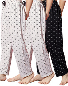 fit n fame pack of 3 cotton night dress pyjamapyjami for women comfort for m to xl set of 3 women pyjama