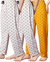 Fit N Fame Pack of 3 Cotton Night Dress Pyjama/Pyjami for Women Comfort For M To XL Set Of 3 Women Pyjama