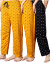 Fit N Fame Pack of 3 Cotton Night Dress Pyjama/Pyjami for Women Comfort For M To XL Set Of 3 Women Pyjama