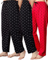 Fit N Fame Pack of 3 Cotton Night Dress Pyjama/Pyjami for Women Comfort For M To XL Set Of 3 Women Pyjama