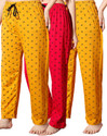 Fit N Fame Pack of 3 Cotton Night Dress Pyjama/Pyjami for Women Comfort For M To XL Set Of 3 Women Pyjama