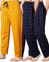 Fit N Fame Pack of 3 Cotton Night Dress Pyjama/Pyjami for Women Comfort For M To XL Set Of 3 Women Pyjama